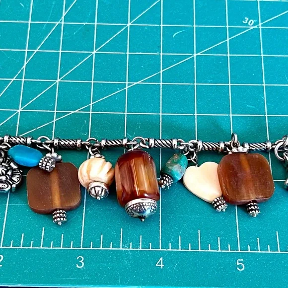 Brighton Charm Bracelet Beaded Bracelet - Picture 9 of 10